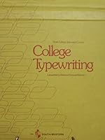 College Typewriting: Intensive Course 0538204001 Book Cover