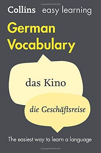 Collins Easy Learning: German Vocabulary: Trusted support for learning