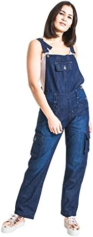 women's relaxed fit dungarees