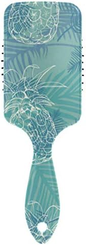 激安な 100 本物のヘアブラシ 美髪ケア ヘアケア 頭皮 肩マッサージ 血行促進 静電気防止 握りやすい 人間工学 美髪ケア 頭皮に優しい メンズ レディースに適用 パイナップル柄 髪をなめらかにする 今季ブランド短納期の