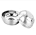 SUNRISE Kitchen Supply Mirror Polished Double-Wall Insulated Stainless Steel Soup Bowl (Pack of 2) (48 oz)