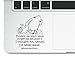 Winnie the Pooh Promise me you will never forget me Motivational Life Love Quote Clear Vinyl Printed Decal Sticker for Laptop Macbook Trackpad