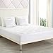 Utopia Bedding Full Mattress Pad, Quilted Fitted Premium Mattress Protector, Deep Pocket Cover Stretches up to 16 Inches, Fluffy Pillow Topper (54x75 Inches, White)