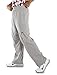 Vibes ProActive Men's Fleece Cargo Pants Relax Fit Open Bottom Drawstring