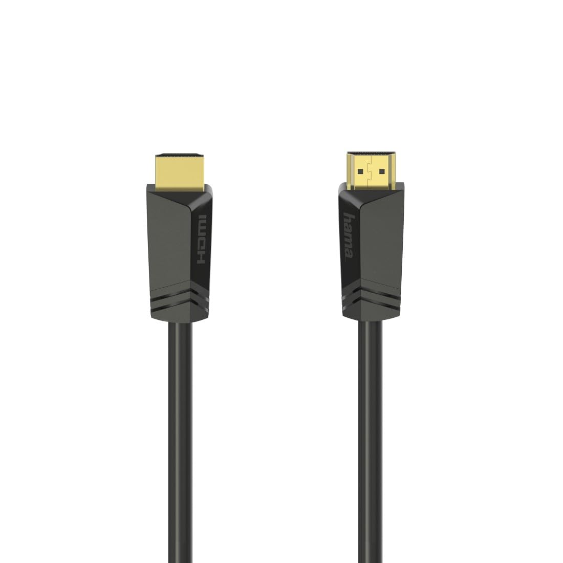 High Speed HDMITM Cable, F Male - F Male - F Male, 4K, ether, Gold, 7.5 m