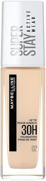 Maybelline Superstay Active Wear Foundation 02 Naked Ivory 30 ml