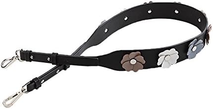 Wide Flower Purse Straps Replacement Vintage Guitar Handbags Strap for Shoulder Bags