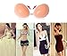 AVIGOR Womens Adhesive Silicone Strapless Bra Sticky Bra Self Adhesive Silicone Invisible Bra (FBA-B)