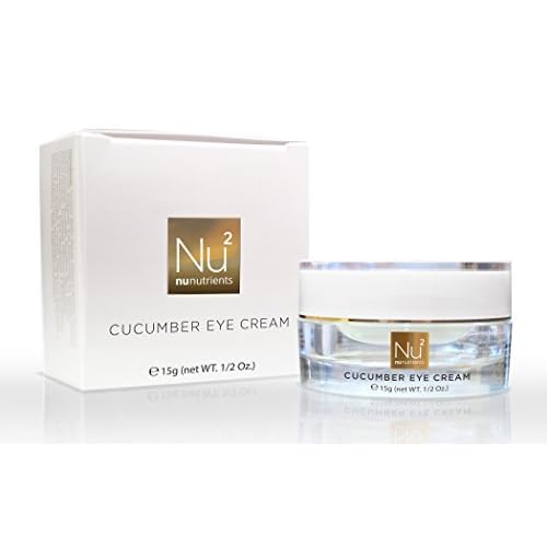 NuNutrients - Cucumber Eye Cream - Soothing Eye Cream for Dark Circles, Wrinkles, and Firmness image