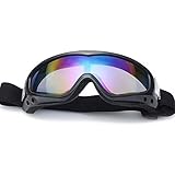 Cooloo Adjustable Skate Ski Goggles, with UV Protection, Wind&fog Resistance, Anti-glare Lens and Dust-proof Insulation