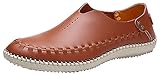 Mohem Men's Coeus Casual Slip-On Loafer Shoes Leather Fashion Sneaker