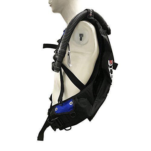 Palantic Traveler Scuba Choice Traveler Travel BCD, Royal Blue, Medium/Large