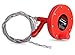 Drain Snake,LEShop Drain Auger Great Drain Clog Remover Use for Plumbing Snake Pipe Cleaner,Sewer/Bathtub Drain/Kitchen Sink Cleaner (Red)