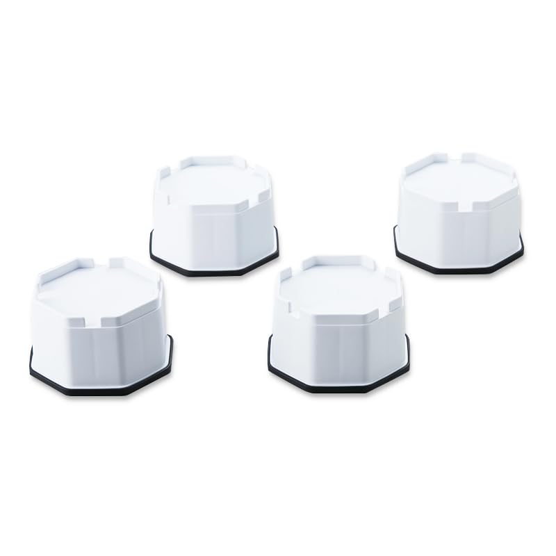 旭電機化成株式会社 AKO-12 洗濯機の高さをあげる足 洗濯機 高さ調整 防音 防振 傷防止 置き台 振動 台 滑り止め 防水パン 底上げ かさ上げ 嵩上げ 洗濯機置き マット スマイルキッズ商品画像