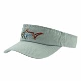 Greg Norman Men's Shark Visor, Chrome, One Size Fits All