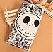Jack Skellington Long PU Leather White Wallet