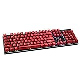 104 Keys Double Shot Keycaps Backlit Keycaps for Mechanical Keyboards