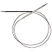 ChiaoGoo Red Lace Circular 40-inch (102cm) Stainless Steel Knitting Needle; Size US 1.5 (2.5mm) 7040-1.5