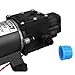Diaphragm Pump, 12V 8L/Min High Pressure Self Priming Water Pump with Average Working Pressure 100psi for Wash Home Use, DC 100W