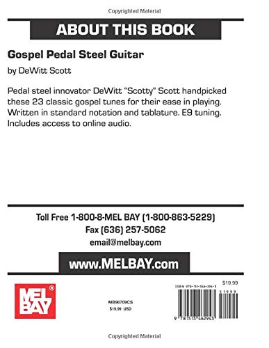 Gospel Pedal Steel Guitar Dewitt Scott 9781513462943 - 