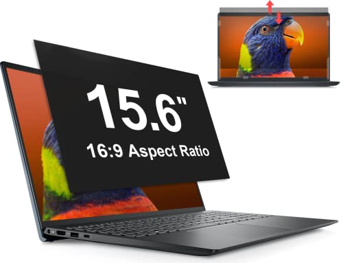 Mamol Privacy Filter 15.6 Inch 16:9, Screen Filters Compatible with HP/Dell/Acer/Lenovo/Thinkpad/Samsung/Envy/Xps, Anti Blue Light Privacy Screen Protector for 15.6 Inch Netbooks