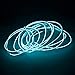 EL Wire for Automotive, 9ft EL Neon Wire Ice Blue DC 5V Neon Lights USB Sewable Electroluminescent Wire/El Wire for Car Interior Automotive Décor with 6mm Sewing Edge