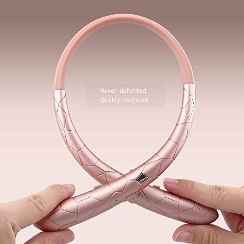 2 Bluetooth+Retractable+Headphones+Wireless+Earphones