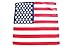 American Flag Pet Bandana - 4th of July Sale Handmade Large Dog or Cat Handcrafted Flag Design Bandana for Pets,