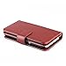 S6 Case, Galaxy S6 Case, Joopapa Samsung Galaxy S6 Wallet Case,Pu Leather Case Magnet Wallet Credit Card Holder Flip Cover Case Built-in 9 Card Slots & Stand Case for Samsung Galaxy S6 (Brown)