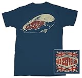 Blue T-Shirt - Led Zeppelin - Legend (Large)