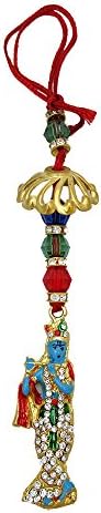 Universal World Lord Krishna Idol For Car Rear Mirror