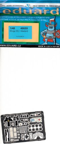 1:48 Eduard Photoetch Mirage Iiicj For Weekend