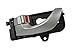 S Sentinel Parts Inside Interior Door Handle Front Left Driver Side Inside Compatible with 2005-2008 Hyundai Sonata Replaces # 82610-3K020-XZ
