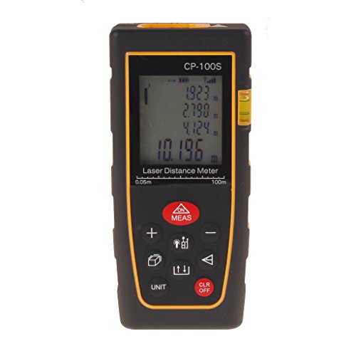 CP-100S Digital 100m 3 28ft Distance Meter Range Finder Measure Tape Range