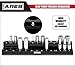 ARES 70233-26-Piece 1/4-Inch Metric Magnetic Socket Organizer - Holds 13 Standard Size and 13 Deep Size Sockets - Keeps Your Tool Box Organized