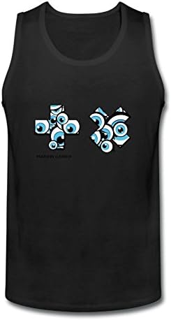 SQPDEM Men's ULTRA MIAMI MARTIN GARRIX Print Vest Tank Tops