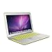 MacBook Pro 13 Case 2017 & 2016 Release A1706/A1708, GMYLE Plastic Hard Case Shell Cover for Apple New Macbook Pro 13 inch with/without Touch Bar and Touch ID (Neon Yellow)