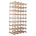 Wood Wine Rack Stackable Storage Storage Display Shelves (40-Bottle)