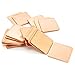 IC Chipset GPU CPU Thermal Heatsink Copper Pad Shim Size 20 x 20 x 1.2mm Pack Of 20