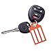 TravelHY Keychain Luggage Tags Extra Wide Lines Ultra Durable PVC Pack of 8