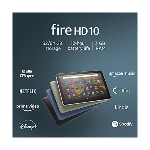 All-new-Fire-HD-10-tablet-101-1080p-Full-HD-32-GB-Lavender-with-Ads Fire HD 10 tablet | 10.1", 1080p Full HD, 32 GB, Lavender - with Ads