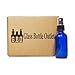 (12 Pack) 2 oz. Cobalt Blue Boston Round with Black Fine-Mist Sprayer (.1 ml) (20/400)