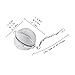 Lyxa SR 3 Pack Piece Set Stainless Steel Mesh Tea Ball Tea Infuser Strainers Tea Strainer Filters Tea Interval Diffuser for Tea (3 Pack Different Sizes)