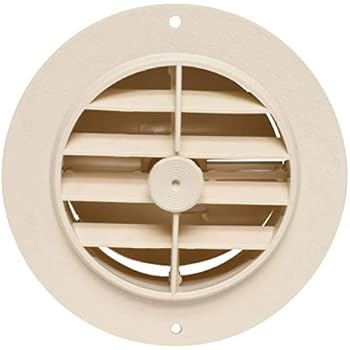 Valterra A10-3349VP Beige Rotating Heat and A/C Register with Damper (4