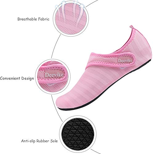 Deevike Damen Badeschuhe Wasserschuhe Herren Barfussschuhe Aqua Socken Aquaschuhe Strandschuhe Surfschuhe… – Bild 3