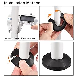 uxcell 16mm Pipe Cover Decoration PP Radiator