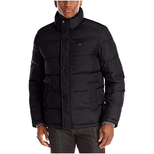 Tommy Hilfiger Men's Down Alternative Coat Designer Fashion Outlets