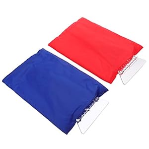 WINOMO 2 stks auto ijsschraper kleine vrachtwagens voorruit vorst sneeuw verwijdering tool met warme wanten handschoenen…