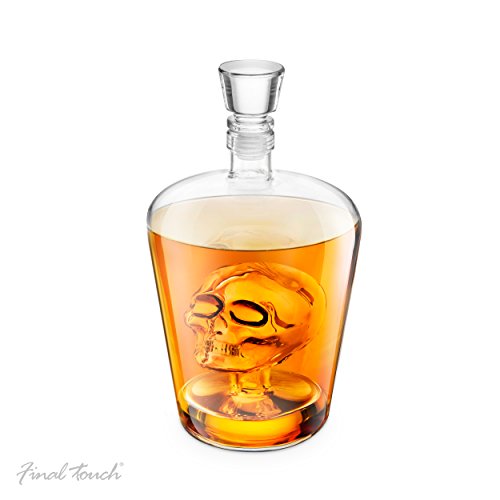 Final Touch Glass Brain Freeze 1 Liter Decanter