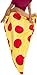 Silver Lilly Food Shaped Sleeping Bag Blanket - Novelty Wearable Plush Fleece Throw Blanket for Kids and Adults (Pepperoni)
